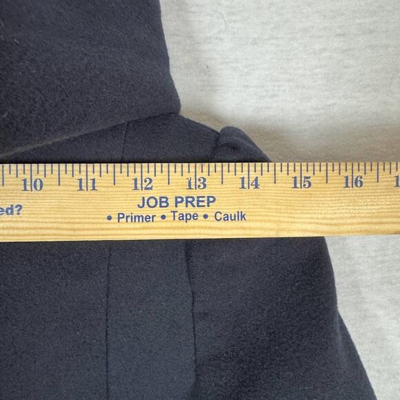 Tailored by Rothschild Winter Pea Coat Hooded Navy Girls sz 12 - Picture 8 of 10